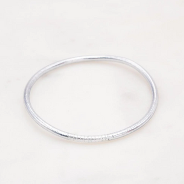 Bracelet Bouddhiste fin- Argenté